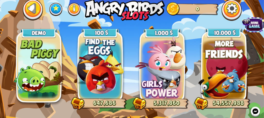 Angry Bird - Tựa game slot nổ hũ cực dễ thương